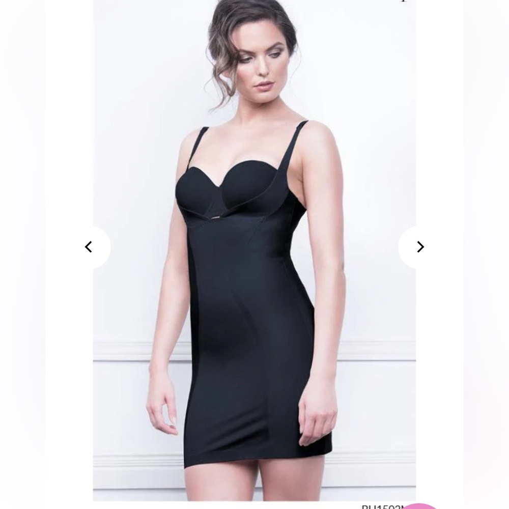 Body Hush black‎ shape wear slip size L